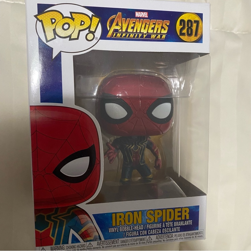 *3 FOR $20* Iron Spider Avengers Infinity War Funko Pop